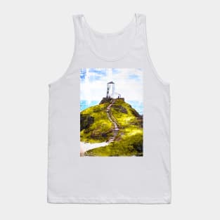 Lighthouse Ynys Llanddwyn - United Kingdom - For Lighthouse Lovers Tank Top